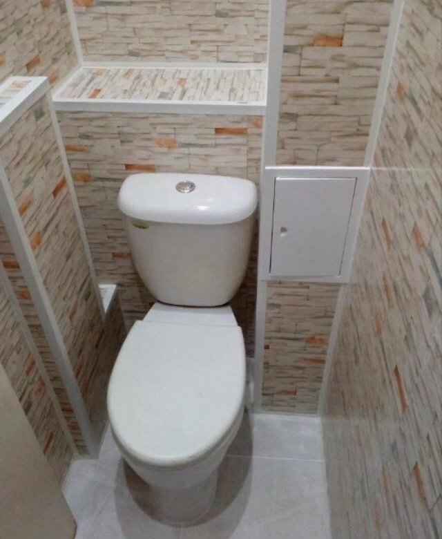 Туалет Пластиковыми Панелями