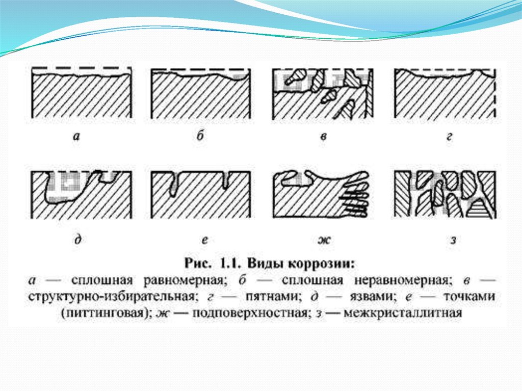 Виды коррозии картинки