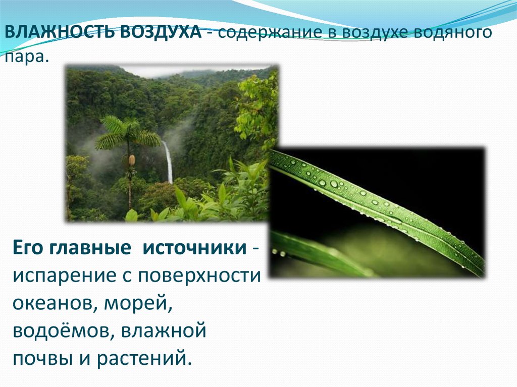 Воздух содержащий водяные пары. Влажность воздуха презентация. Презентация на тему влажность воздуха. Влажность воздуха картинки. Типы влажности воздуха.