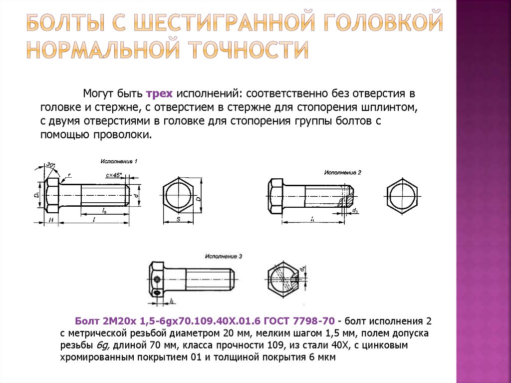 Нормальной точности. Болты нормальной точности из стали класса 5.6. Болт с шестигранной головкой, нормальной точности, исполнения 1.. Болты с шестигранной головкой без класса точности чертеж. Болты с цилиндрической головкой нормальной точности чертеж.