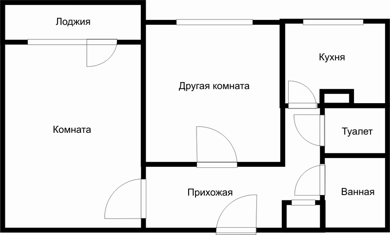 Планировка квартиры нарисовать