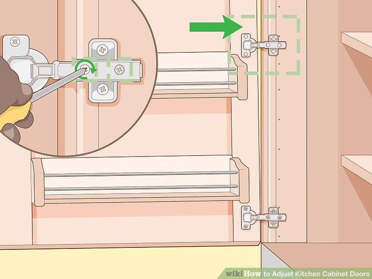 Как отрегулировать шкаф. Регулировка дверей кухонных шкафов. Регулировка дверцы шкафа Акватон. Как отрегулировать дверь шкафа с двумя петлями. Как отрегулировать дверцы кухонного шкафа.