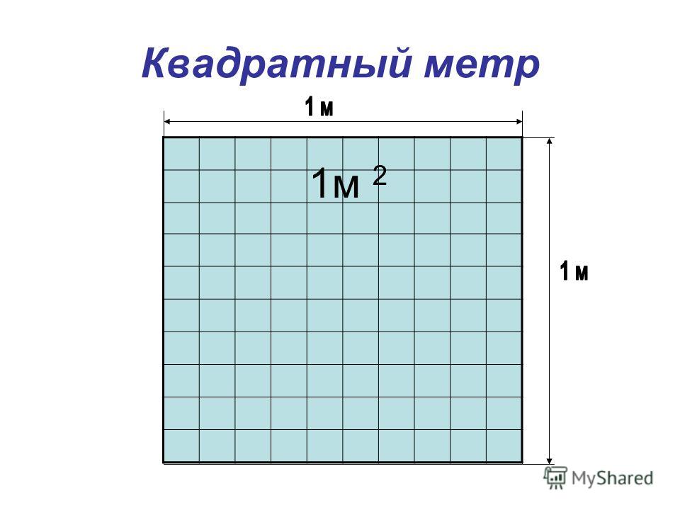 Квадратный метр как выглядит фото