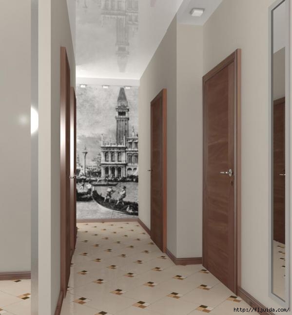 Дизайн коридора в квартире фото реальные в панельном доме фото