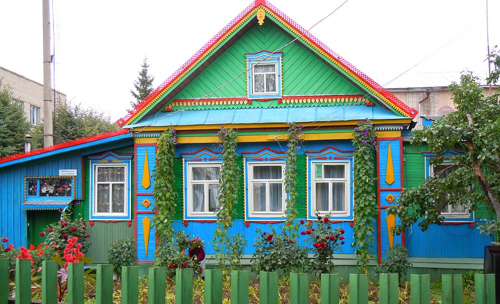 Деревенские дома фото снаружи красивые в россии