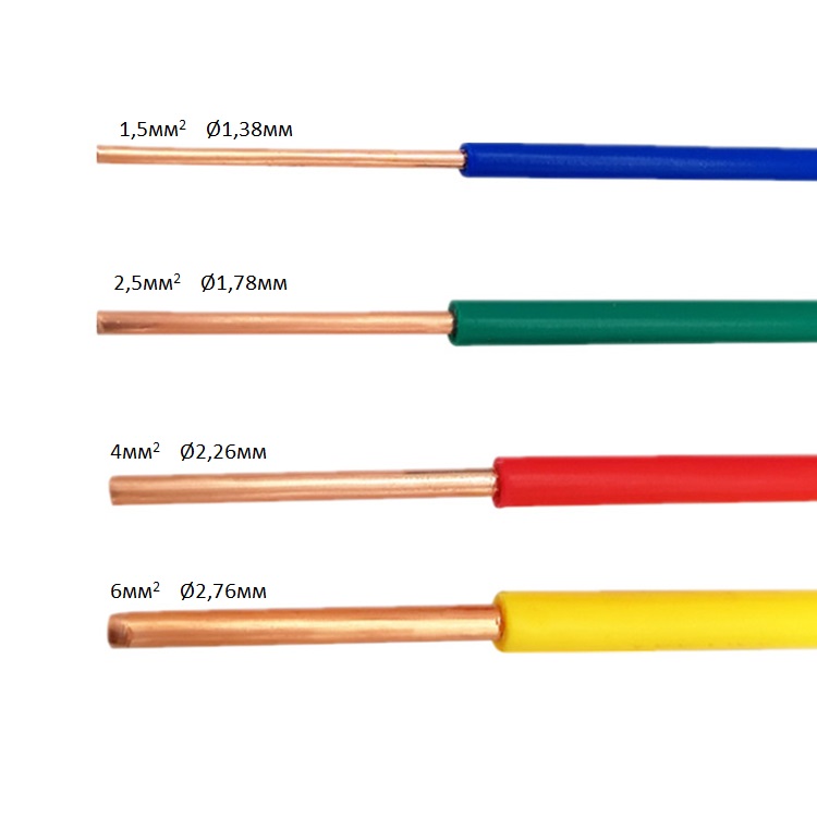 Диаметр провода 16 мм2: Как определить сечение кабеля по диаметру .