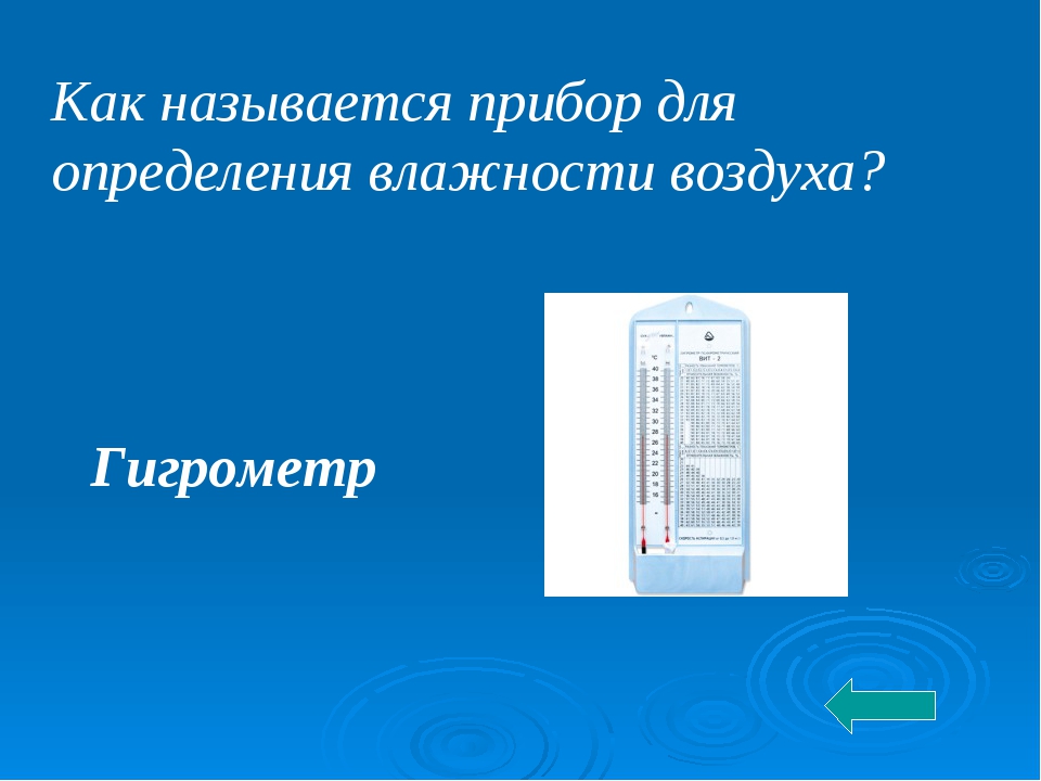 Прибор для измерения влажности воздуха в квартире