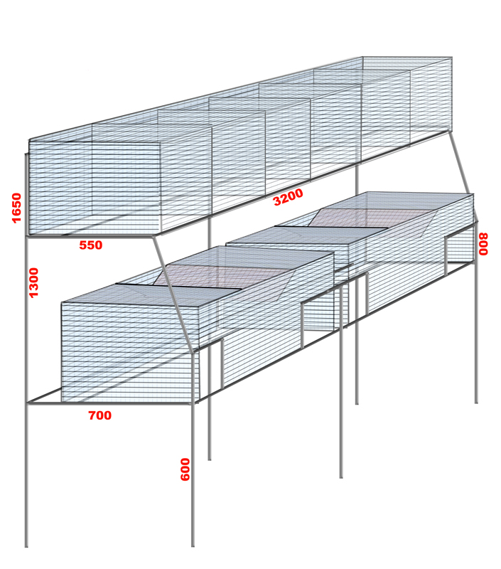 Чертежи промышленные клетки для кроликов