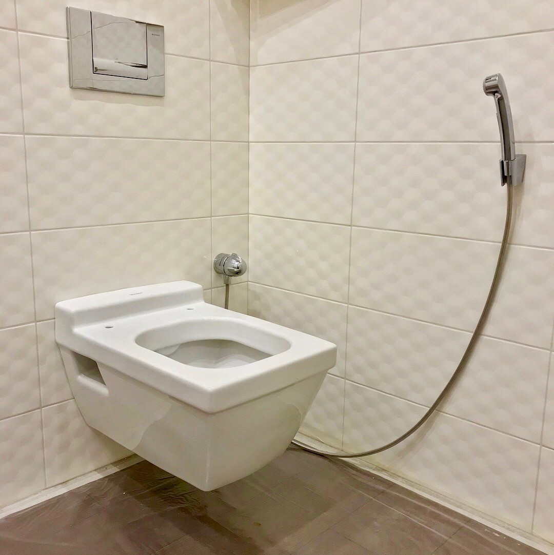 Гигиенический душ фото в интерьере