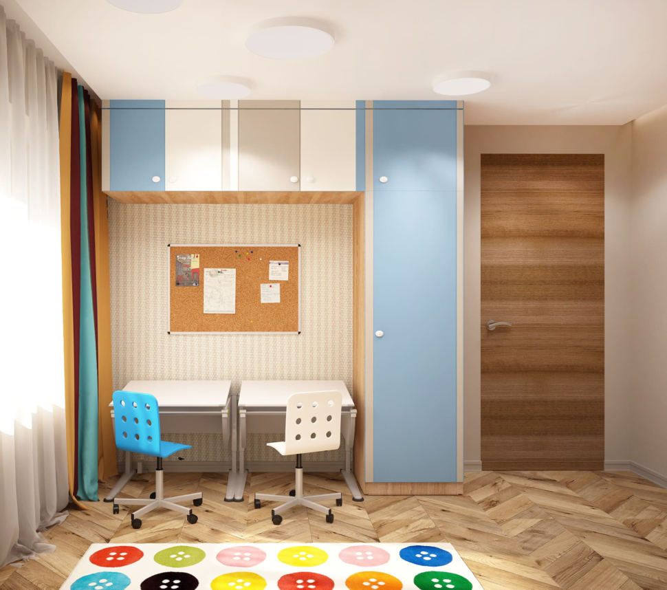 Детская комната 14 кв м интерьер