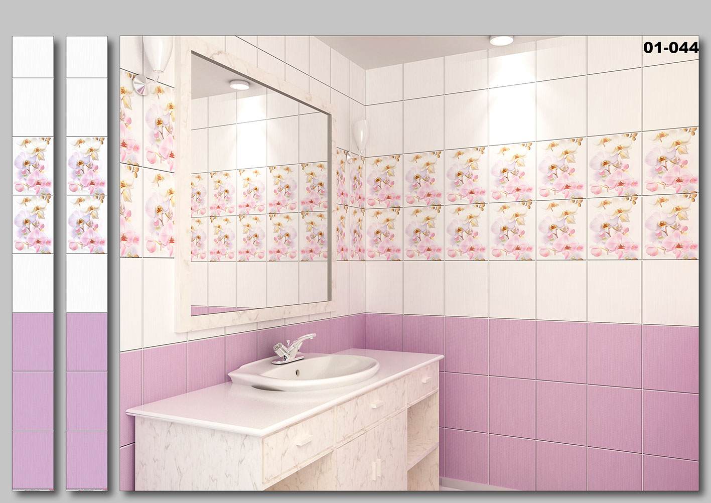 Ванная отделанная пластиковыми панелями фото: Ванная комната из .