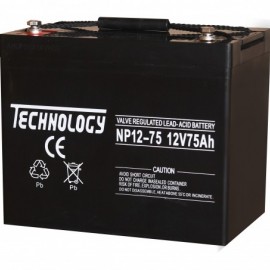 Аккумуляторная батареяTECHNOLOGY12V75AH